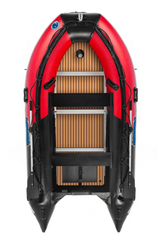 Лодка ПВХ STORMLINE Flexiteek 360 (черно-зеленая/красно-черная)