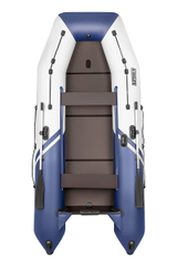 Лодка ПВХ БРОНЯ 360 СК Белый - синий
