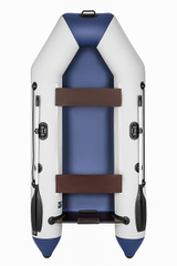Лодка ПВХ АКВА 2800 Серый - синий