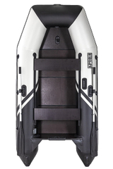 Лодка ПВХ БРОНЯ 280 СК Белый - чёрный